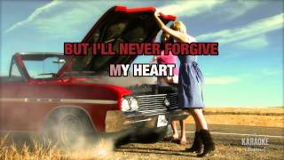 I&#39;ll Never Forgive My Heart : Brooks &amp; Dunn | Karaoke with Lyrics