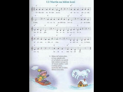 Už Martin na bílém koni, Text - Zdeněk Svěrák, Hudba - Jaroslav Uhlíř