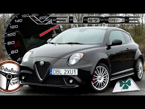 2016 Alfa Romeo Mito Veloce 1.4 MultiAir (180 KM) | V-MAX, 0-100, 100-200 km/h, Test, AUTOBAHN. | 4K