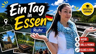 Alltag in Deutschland | Ein Tag in Essen und an der Ruhr 🚴🏻♀️🇩🇪 🌱