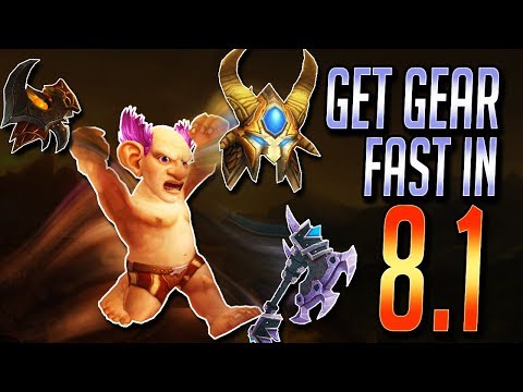 WoW Gearing Up: Fast Gearing at 120 (Patch 8.1)