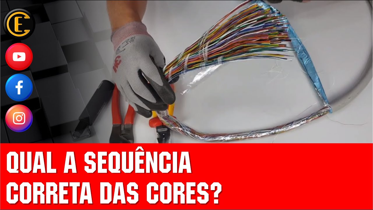 Watch Now COMO ABRIR UM CABO CI E SEPARAR POR CORES - SISTEMA DE TELEFONIA - PARTE 01 COMO ABRIR UM CABO CI E SEPARAR POR CORES - SISTEMA DE TELEFONIA - PARTE 01
