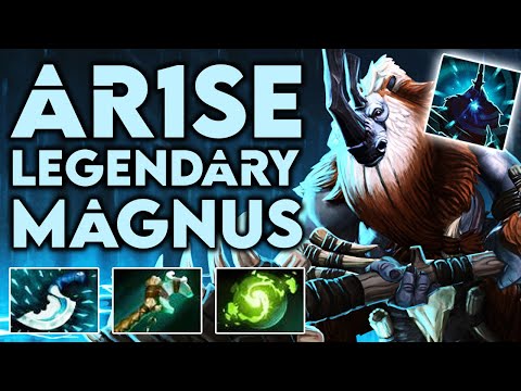 AR1SE - THE BEST LEGENDARY MAGNUS With SICK PLAYS!