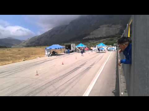 gara di accellerazione a torretta 1 classificato leone vincenzo cat c5