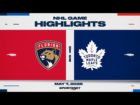 NHL Game 2 Highlights | Maple Leafs vs. Panthers - May 7, 2025