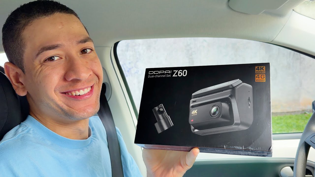 CÂMERA DE SEGURANÇA PRA CARRO COM MONITORAMENTO A DISTÂNCIA! DDPai Z60 4G