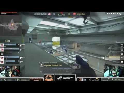 FACEIT League 2014 LAN Finals: Dignitas vs IBP | Team Dignitas vs iBUYPOWER (25.10.2014)