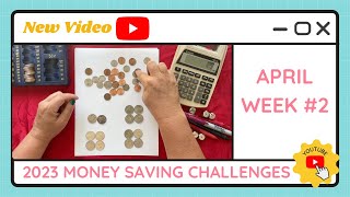 Budgeting Money Saving Challenges - April Week #2 - TracEy Monster Savings on Etsy