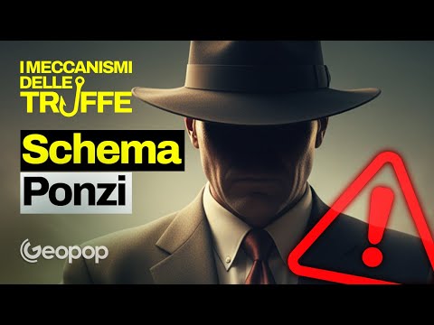 What is a Ponzi scheme and how does the "easy money without risk" scam work?