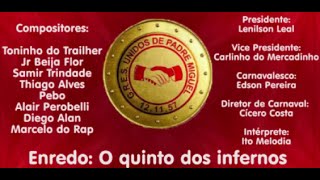 SAMBA CAMPEÃO - Unidos de Padre Miguel 2016 - Parceria de Samir Trindade