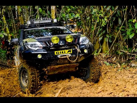 Giti Tire and Mitsubishi Triton Power through the Borneo