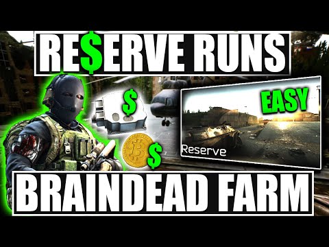 Braindead Reserve Run For Easy Loot! Escape From Tarkov PVE