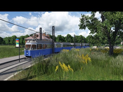 Transport Fever 2 I Schönbau Zürich I Trammitfahrt I Linie 13 Albisgütli - Zürich Hardturm
