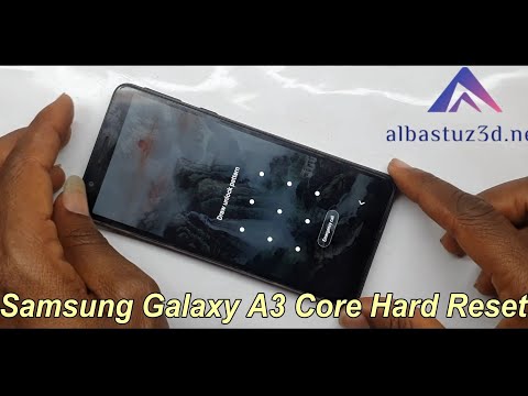 Samsung Galaxy A3 Core Hard Reset