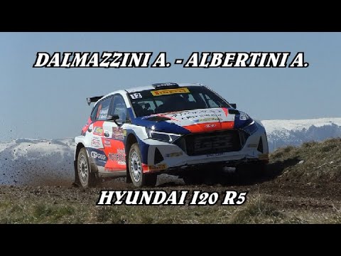 RALLY CITTA' DI FOLIGNO 2023 | DALMAZZINI A. - ALBERTINI A. | HYUNDAI I20 R5