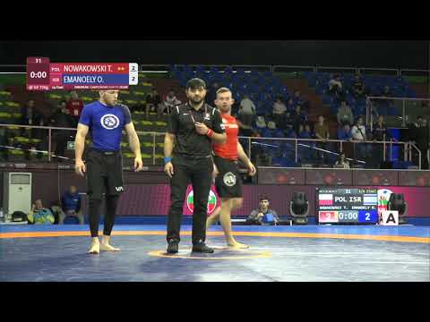 1/4 Men's GP No-Gi - 77 kg: T. NOWAKOWSKI (POL) v. O. EMANOELY (ISR)