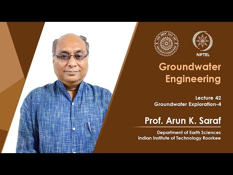 Lecture 62 Artificial Recharge Techniques and Designs
