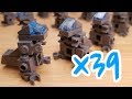 39 T-Rexes - LEGO Stop motion animation
