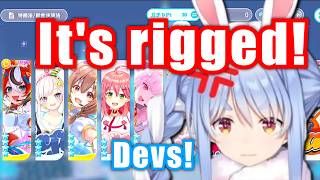 Pekora Rage At Hololive Dreams Gacha【Hololive】