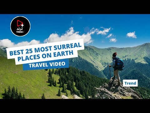 Best 25 Most Surreal Places on Earth   Travel Video