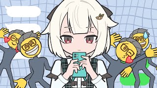 お返事まだカナ💦❓おじさん構文😁❗️ / Covered by 葉山舞鈴 & 舞元啓介┊︎にじさんじ