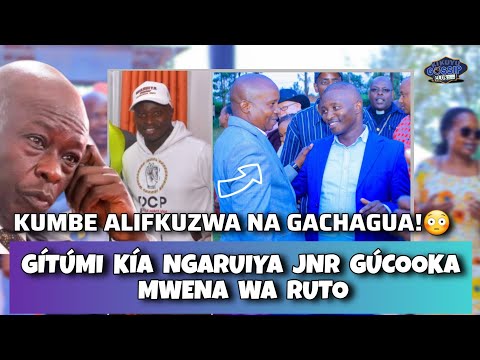 KUMBE😂: Gítúmi Kía GACHAGUA Kúingata NGARUIYA Jnr Kiama iní Gíake DCP , #kikuyugossipclub
