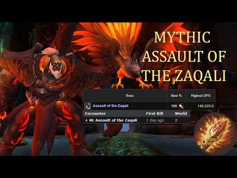 Mythic Assault of the Zaqali Rank 1 Mage POV (world #2 kill)