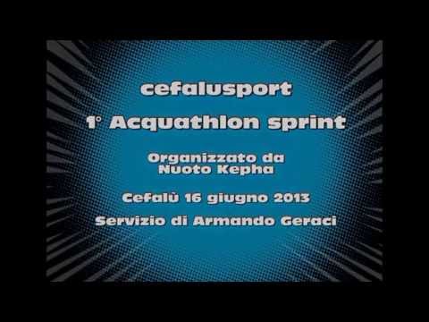 1° Acquathlon Sprint di Cefalù