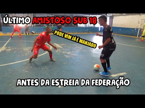 AMISTOSO SUB 18 - PREPARAÇÃO PARA FEDERAÇÃO - R.FOOTZ vs FÊNIX