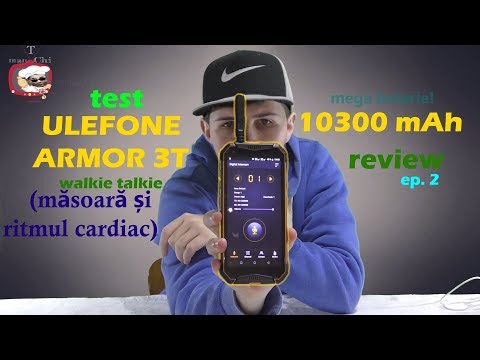 ULEFONE ARMOR 3T - REVIEW, IMPRESSION, TESTS (walkie talkie, antutu, fingerprint, face ID)