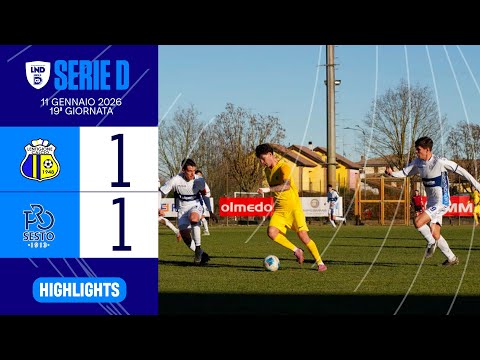 Highlights | LENTIGIONE - PRO SESTO 1-1 | SERIE D