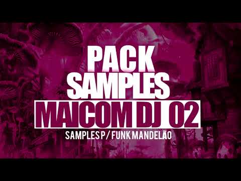 PACK SAMPLES MAICOM DJ 02 PARA PRODUZIR BEATS DE FUNK - 50 Samples para Fl Studio e Acid Pro