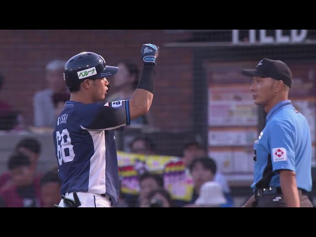 【3回表】4番の仕事!! ライオンズ・岸潤一郎 ライトへのタイムリーで追加点をあげる!! 2024年6月29日 東北楽天ゴールデンイーグルス 対 埼玉西武ライオンズ