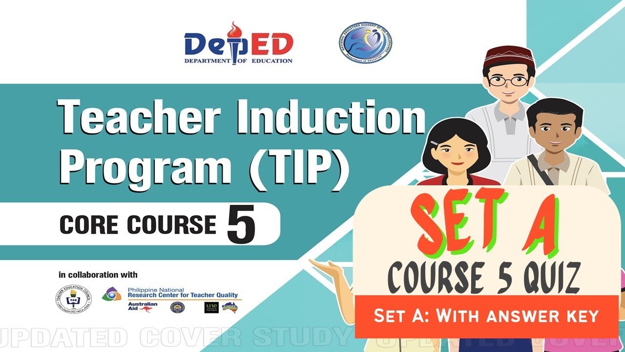 Coursebook 5 SET A Quiz with answer | TIP Course 5 | Teacher Induction Program