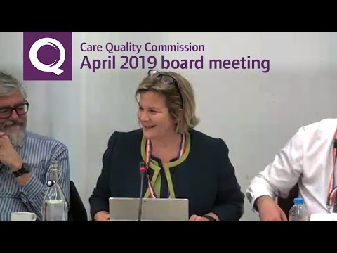 CQC board meeting – April 2019