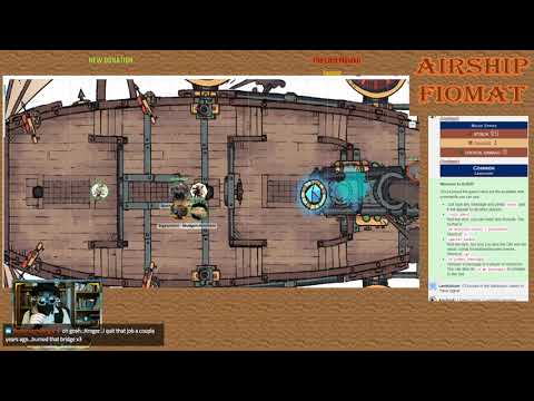 Adventures of the Airship Fiomat Ch 7:  The Sewer Fight