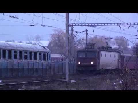 Tren R5503 Pascani - Suceava Nord pleaca din Suceava cu 45-0321-5 - 25.11.2015