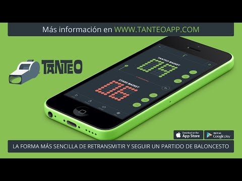 Tanteo · Your real-time scoreb video