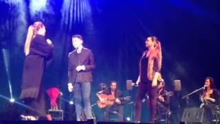 Niña Pastori Málaga quiero Que me beses,Mara Rey y Jose