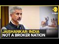 US Iran War Indian EAM Jaishankar Counters Opposition Says India Not A Broker Nation WION