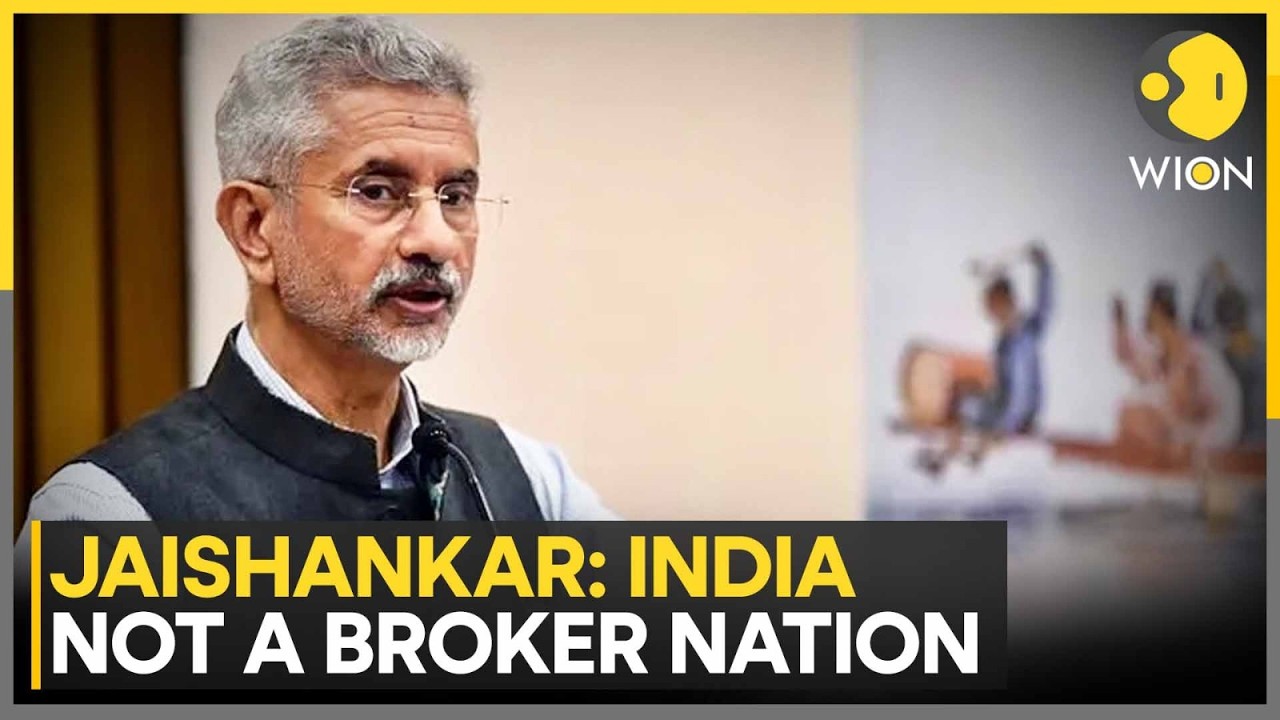 US-Iran War: Indian EAM Jaishankar Counters Opposition, Says India Not a 'Broker Nation' | WION