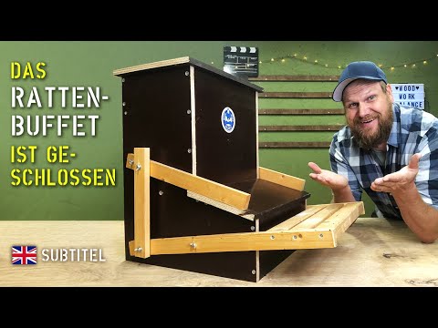 DIY Futterautomat für die Hühner | Das Rattenbuffet ist geschlossen