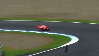 Moto GP 日本グランプリ レプソル・ホンダ  Warm up 走行