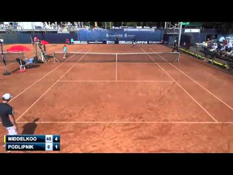Matwe Middelkoop vs Hans Podlipnik-Castillo - 1st - Challenger de Alphen 2014
