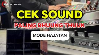 Download lagu CEK SOUND DANGDUT BASS GLERR CLARITY DHUNGTHUK TERBARU COCOK UNTUK HAJATAN mp3 Download lagu CEK SOUND DANGDUT BASS GLERR CLARITY DHUNGTHUK TERBARU COCOK UNTUK HAJATAN mp3