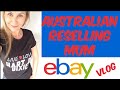 Australian Reselling Mum Daily Vlog EBay Australia