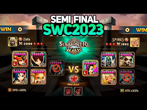 ZEFA vs SPIRES (BO5) | SEMI FINAL | SWC2023 AMERICAS CUP Preliminary Day 2 - Summoners War