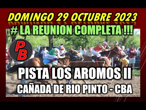 CARRERAS EN PISTA LOS AROMOS II - CAÑADA DE RIO PINTO (29-10-2023)