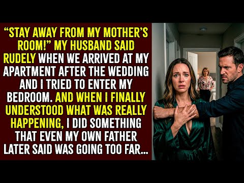“Stay away from my mother’s room!” my husband snapped rudely when I tried to go into my bedroom…