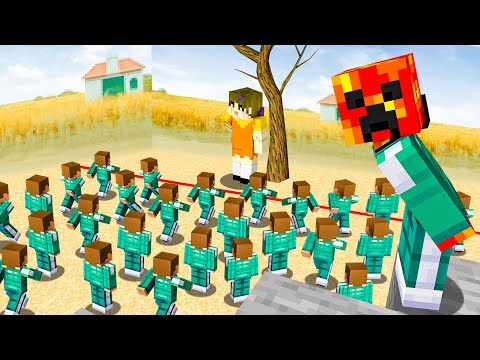 I Went UNDERCOVER in a SQUID GAME Tournament! - Minecraft